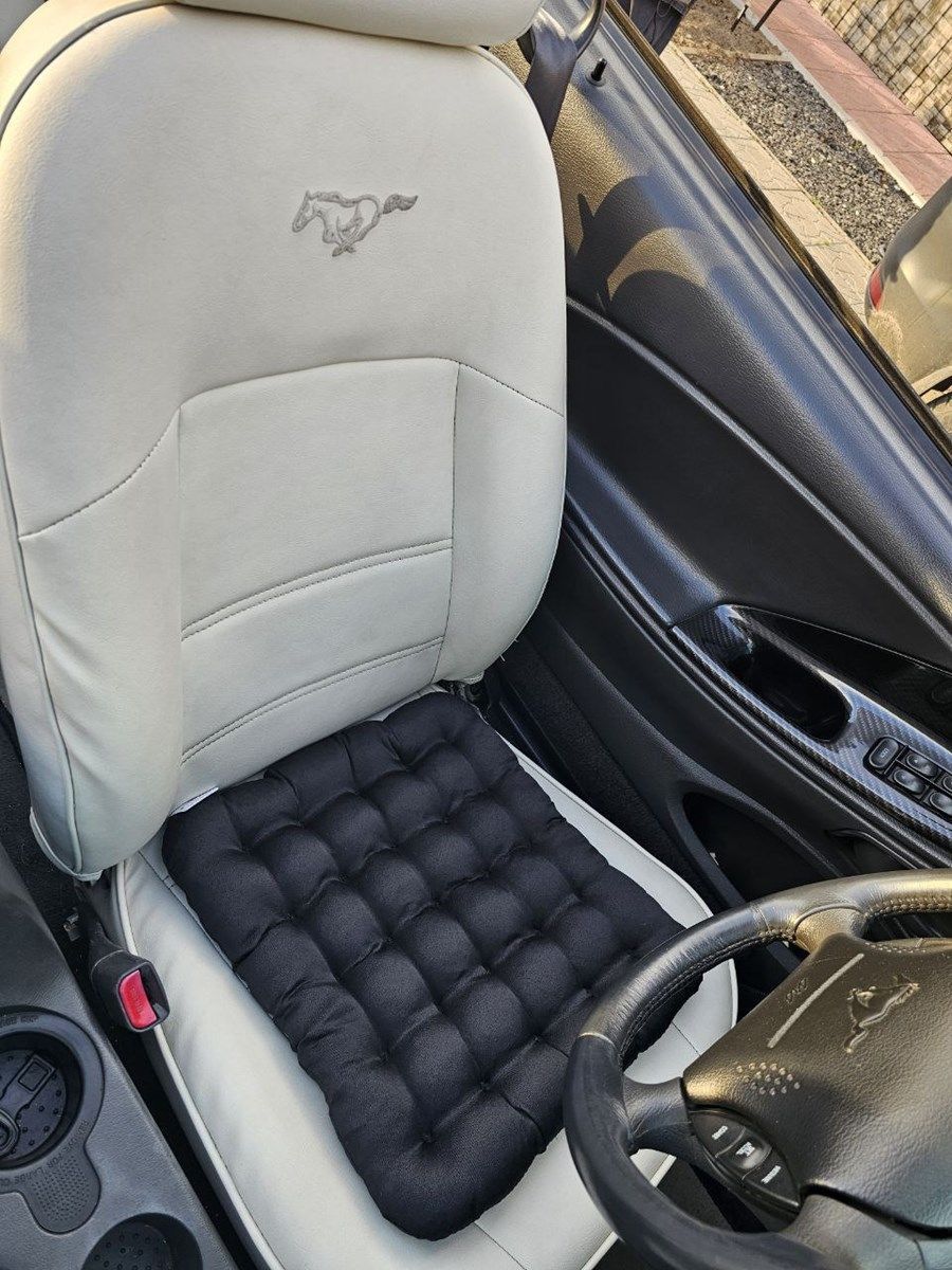 снимок Подушка автомобильная на сиденье "АВТО-БИО" черная 40*40 от магазина BIO-TEXTILES ОПТ