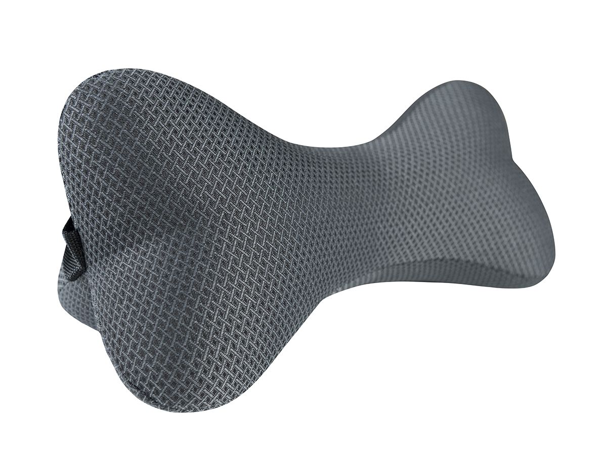 снимок Подушка на подголовник из авто ткани черная от магазина BIO-TEXTILES ОПТ