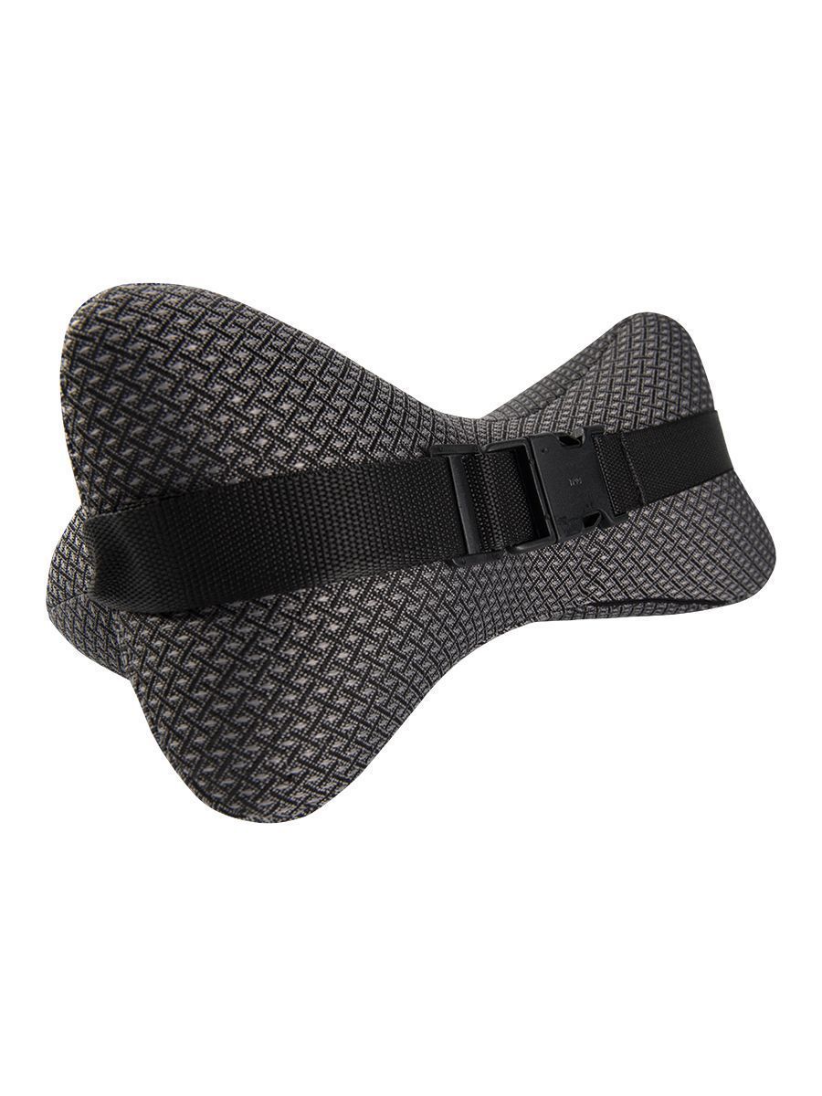 снимок Подушка на подголовник из авто ткани серая от магазина BIO-TEXTILES ОПТ