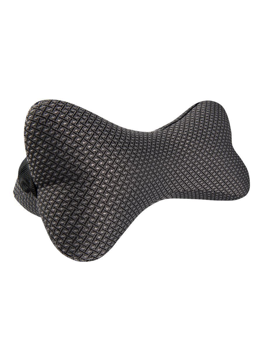 снимок Подушка на подголовник из авто ткани серая от магазина BIO-TEXTILES ОПТ